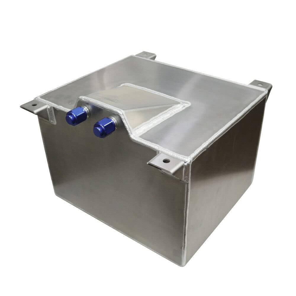 DSYOGX 20L Aluminium Treibstofftank Universal Kraftstofftank 0-90 Ohm Kraftstoff Benzintank für Hot Rod, Track Cars, Truck, SUVs von DSYOGX