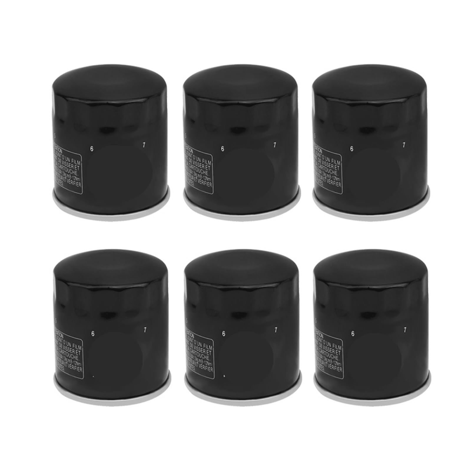 1/2/4/6 PCS Motorrad Ölfilter for CB400 CB400F CB400RR CB500 CB600 CB600S CB650 CB750 CB1000 CB1100 CB1100SF(4 PCS) von DTEYSD