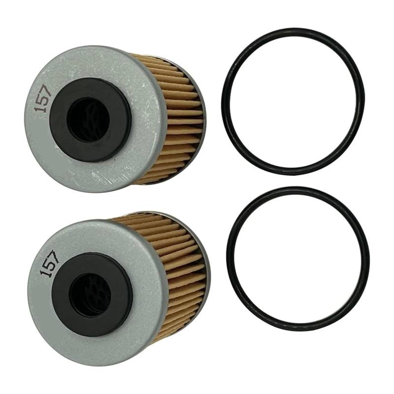 Motorrad-Ölfilter for 250 400 450 525 RR Enduro 2005–2009 ATV 450 Outlaw MXR 08–09 525 07–11(2pcs) von DTEYSD