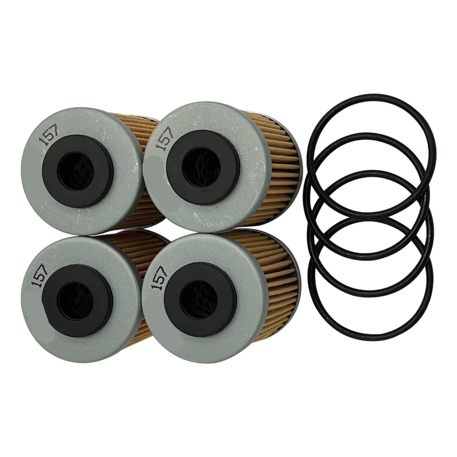 Motorrad-Ölfilter for 250 400 450 525 RR Enduro 2005–2009 ATV 450 Outlaw MXR 08–09 525 07–11(4pcs) von DTEYSD