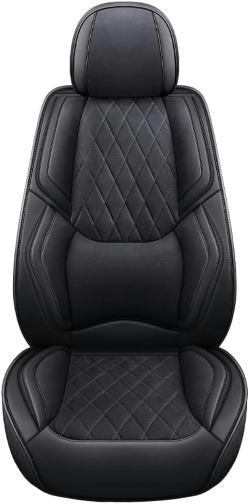 DTGPRO Autositzbezug Set passend für BMW E46 E90 E91 E92 E39 E30 E60 E36 E87 E34 G30 F10 F11 F20 F30 E84 E83 320I 520 X5 E70 E53 Serie 1 3 4, 5, 6, 7, geeignet für Autositzbezüge, schwarz von DTGPRO