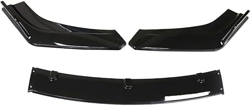 Auto Front Spoiler fur VW Scirocco R 2009-2015, Frontlippe Spoilerschutz FrontstoßStange Dekor. von DTGTEX