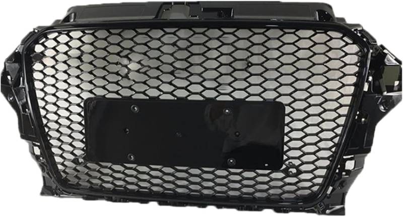 Auto Vordere Stoßstange Kühlergrill für Audi A6 RS6 2013-2016, KüHlergrill Front Ersatz Hauben Grill Doppelsteg Sport Kühlergrill,A von DTGTEX