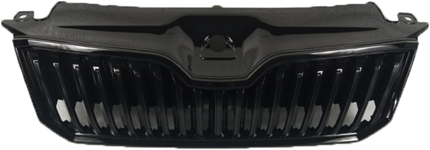 Auto Vordere Stoßstange Kühlergrill für Skoda Superb 20016 20017 20018, KüHlergrill Front Ersatz Hauben Grill Doppelsteg Sport Kühlergrill,A von DTGTEX