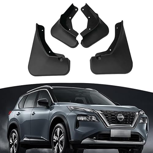 Auto Schmutzfänger für Nissan X-Trail 2021-2022, Vorne Hinten Fender Spritzschutz Dustproof Kratzfest Korrosions Dekoration Zubehör von DTGTEX