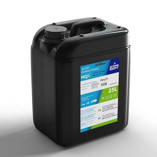 AdBlue 25L | Hochreine AdBlue-Harnstofflösung für die SCR-Abgasbehandlung, 20/25 Liter, hohe Qualität (25L) von DTP-SOFT