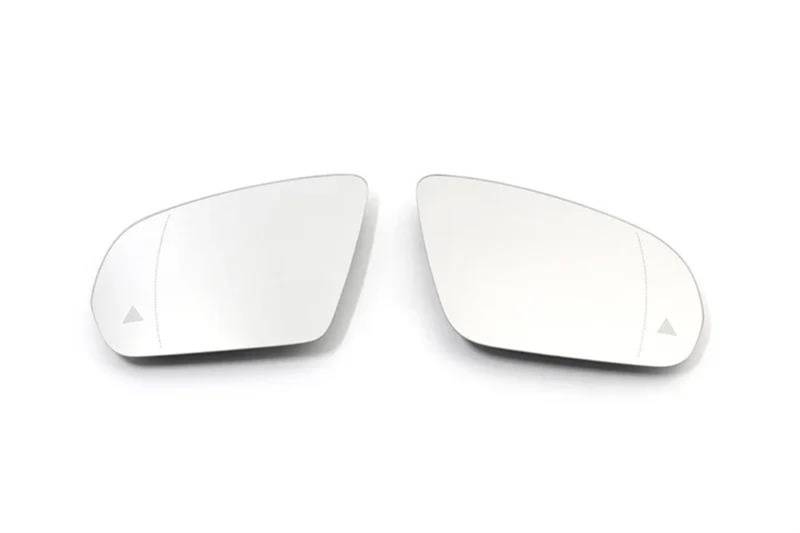 Ultradünne Spiegel Türaußenspiegelglas Seitenspiegellinse Beheiztes Spiegelglas Für W205 W222 W213 X253 W253 W238 C217 C253 2014-2018(Left+Right) von DTSGCX
