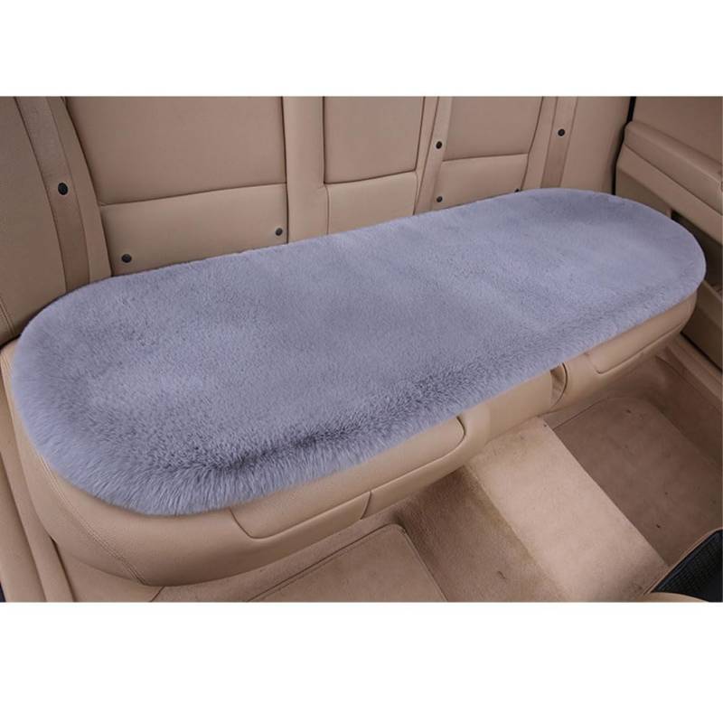 DTZAEUKE Auto Plüsch Pad Sitzkissen Für Hyundai Genesis GV70 5seat 2021 2022, Sitzbezüge Autositzkissen Winter Autositzschoner Büro Autositzschutz Autositzbezug Flauschiges,D-One Long Strip Back Row von DTZAEUKE