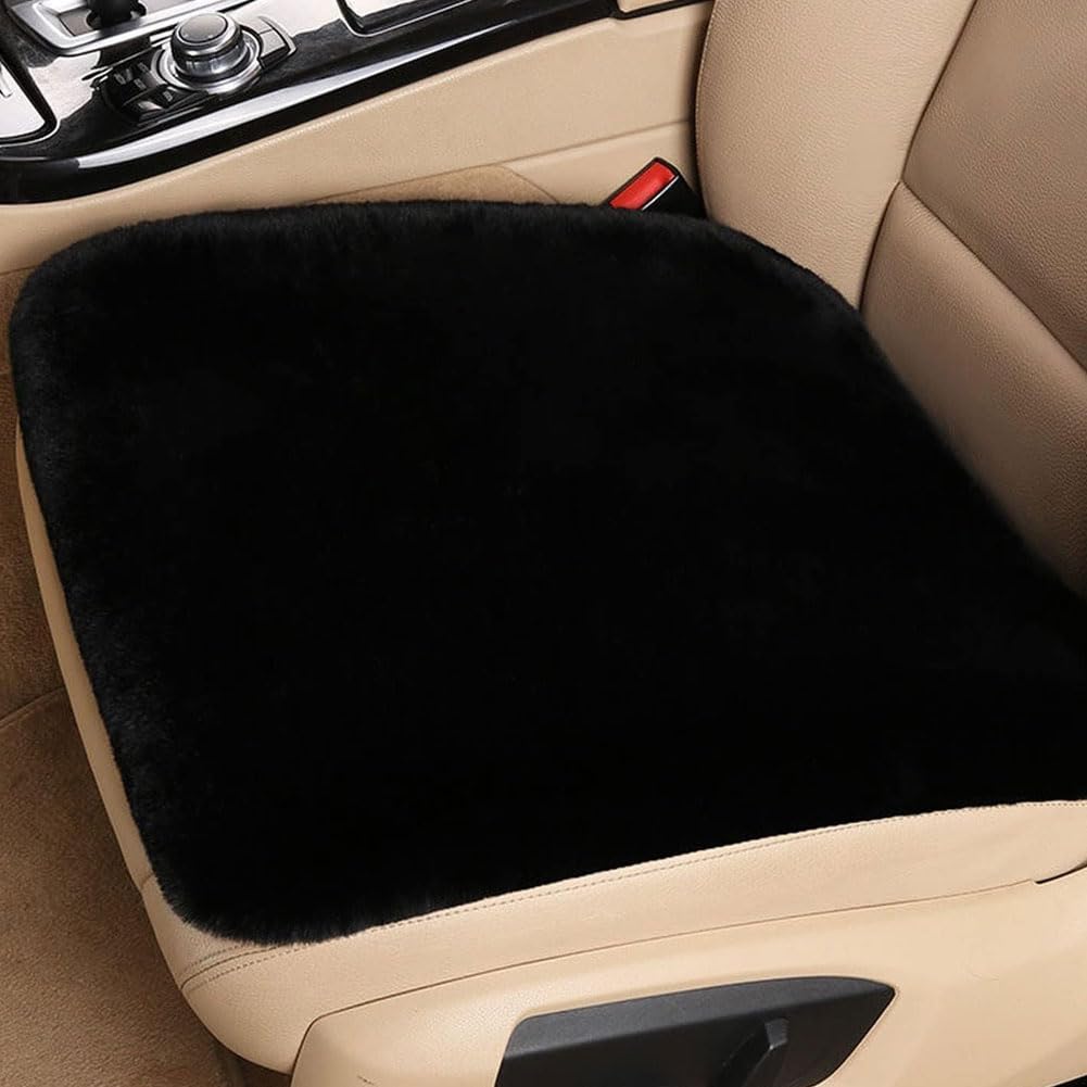 DTZAEUKE Auto Plüsch Pad Sitzkissen Für Mini Coupe R58 2009-2015, Sitzbezüge Autositzkissen Winter Autositzschoner Büro Autositzschutz Autositzbezug Flauschiges,C-One in The Front Row von DTZAEUKE