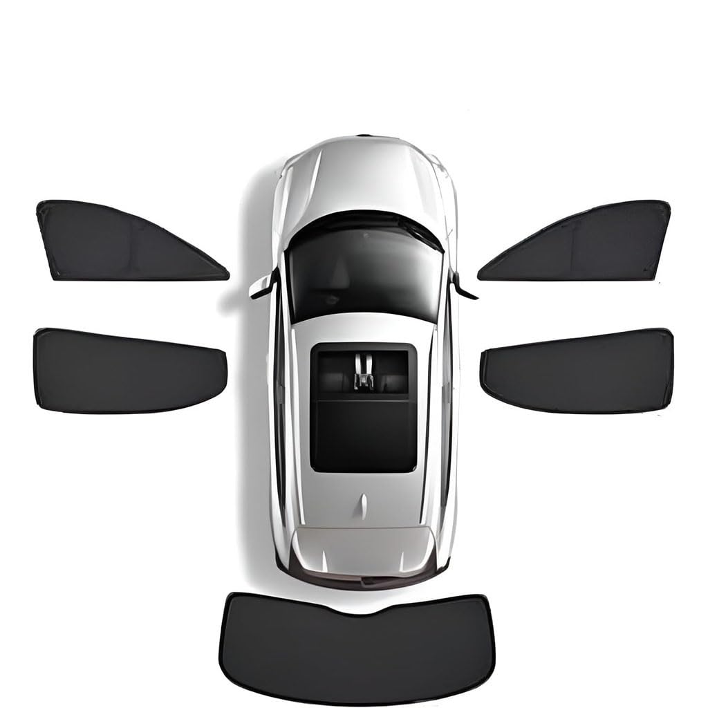 Car Shades für MG HS 2018-2023,UV Schutz Auto Vorhang Schutz der Privatsphäre Shades Komp Satz,5pcs von DUBHYYPS