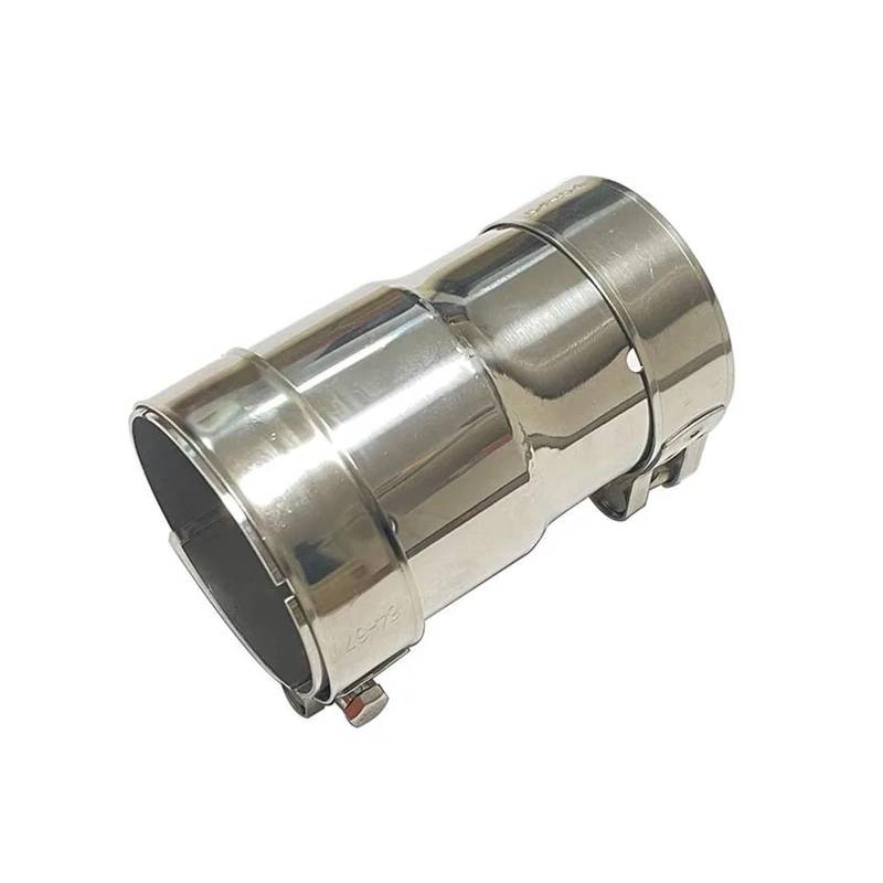 Auspuffrohr 1 Auto Universal Auspuffrohr 304 Edelstahl Rohr Reduziergröße Schalldämpfer Hülse Teile Auspuff Endrohr(57mm-60mm) von DUDUYANG