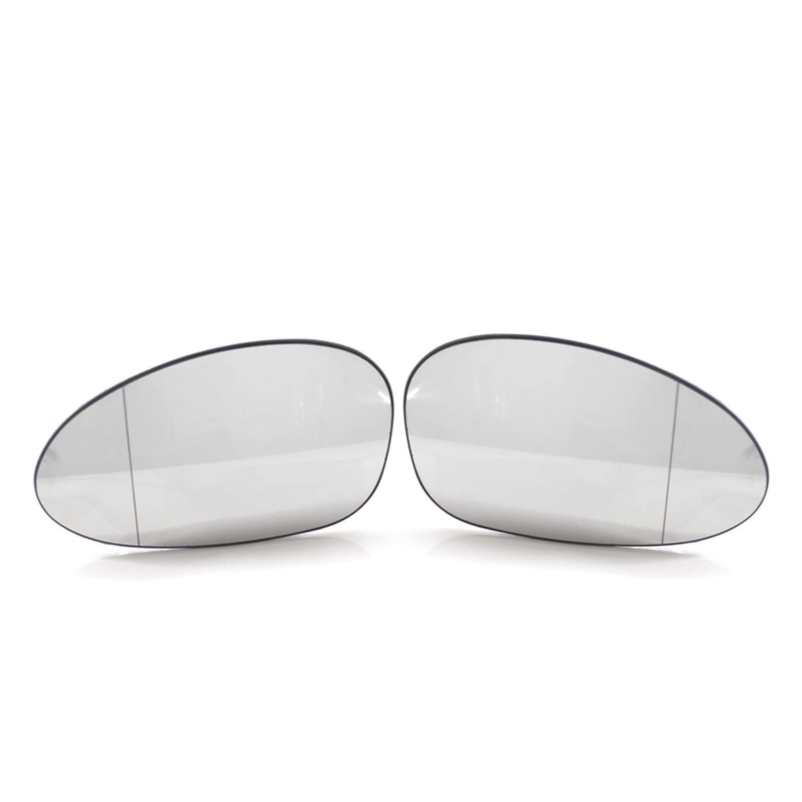 Außenspiegelglas Für E90 E91 Spiegel Beheizter Seitenspiegel Glas Rückspiegel E91 E92 E93 M3 Style E80 E81 E87 Seitenspiegelglas(A Pair-White) von DUDUYANG