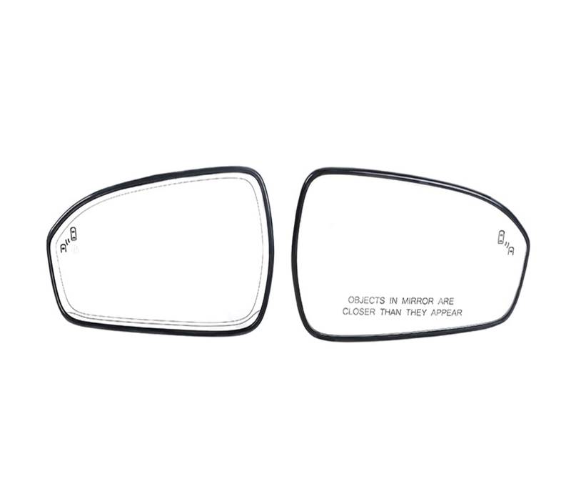 Außenspiegelglas Für Ford Für Mondeo 2013 2014 2015 2016 2017 2018 US-Version Auto Beheizter Seitenflügel Rückspiegelglas Autoersatz Seitenspiegelglas(1 Paar) von DUDUYANG