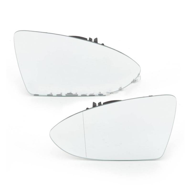 Außenspiegelglas Für VW Für Golf 7 MK7 2013 2014 2015 2016 2017 2018 Auto Gehäuse Rahmen Zubehör Ersatz Auto Rückspiegel Glas Beheizt Seitenspiegelglas(2pcs Mirror) von DUDUYANG