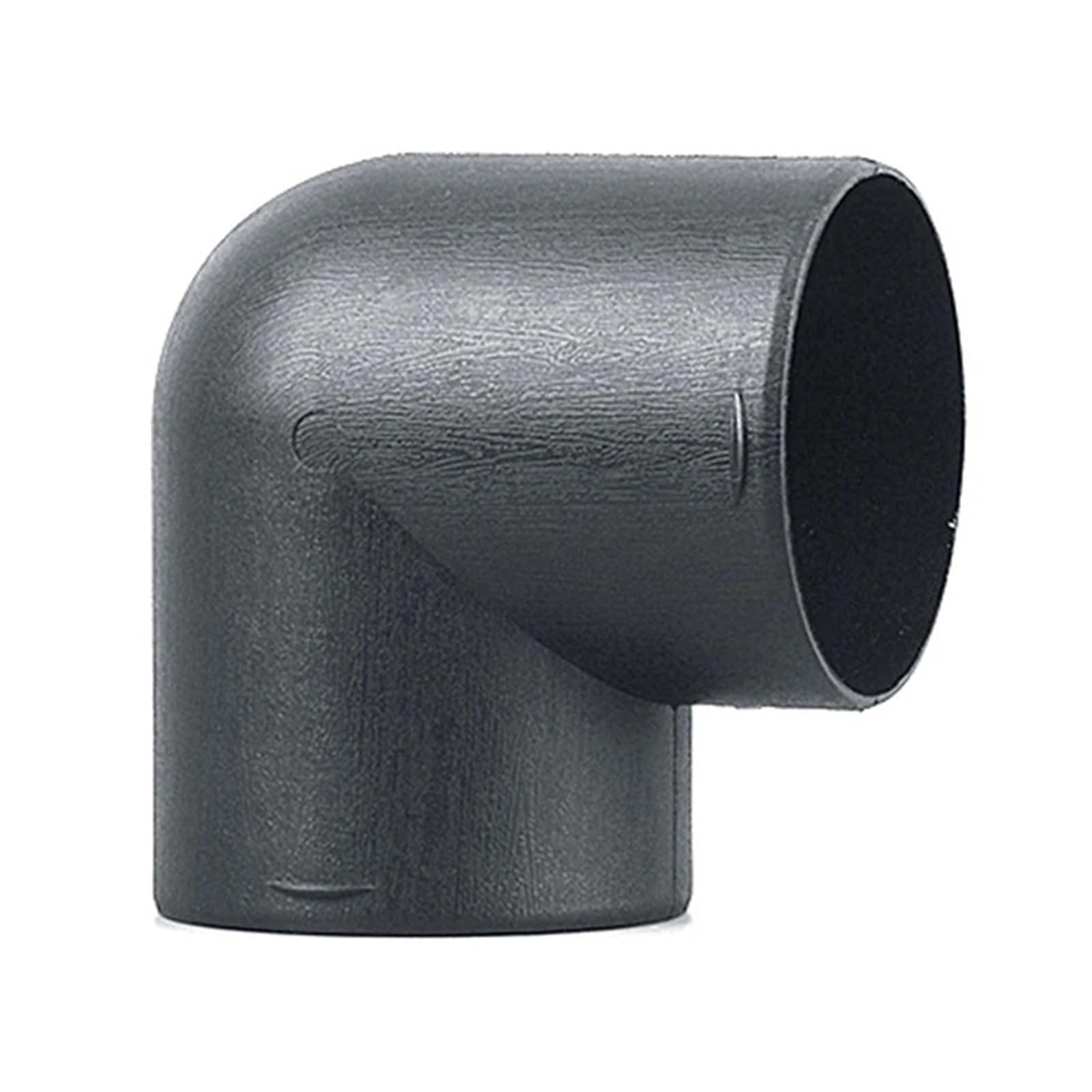 Auto Abgasrohr Für Webasto Für Eberspaecher Auto Luft Heizung Rohrleitungen Air Vent Outlet L Form Ellenbogen Biegen Rohr Auspuff Stecker Abgasrohr(Black 75mm) von DUDUYANG