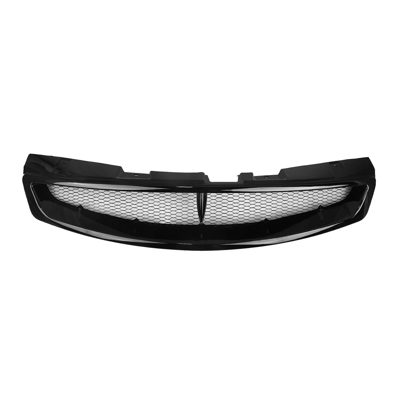 Front Kühlergrille Auto-Frontgrill Renngitter Oberes Stoßstangennetz Für Infiniti G35 Coupe 2-Türer 2003 2004 2005 2006 2007 Auto Frontgrill(Gloss Black) von DUDUYANG