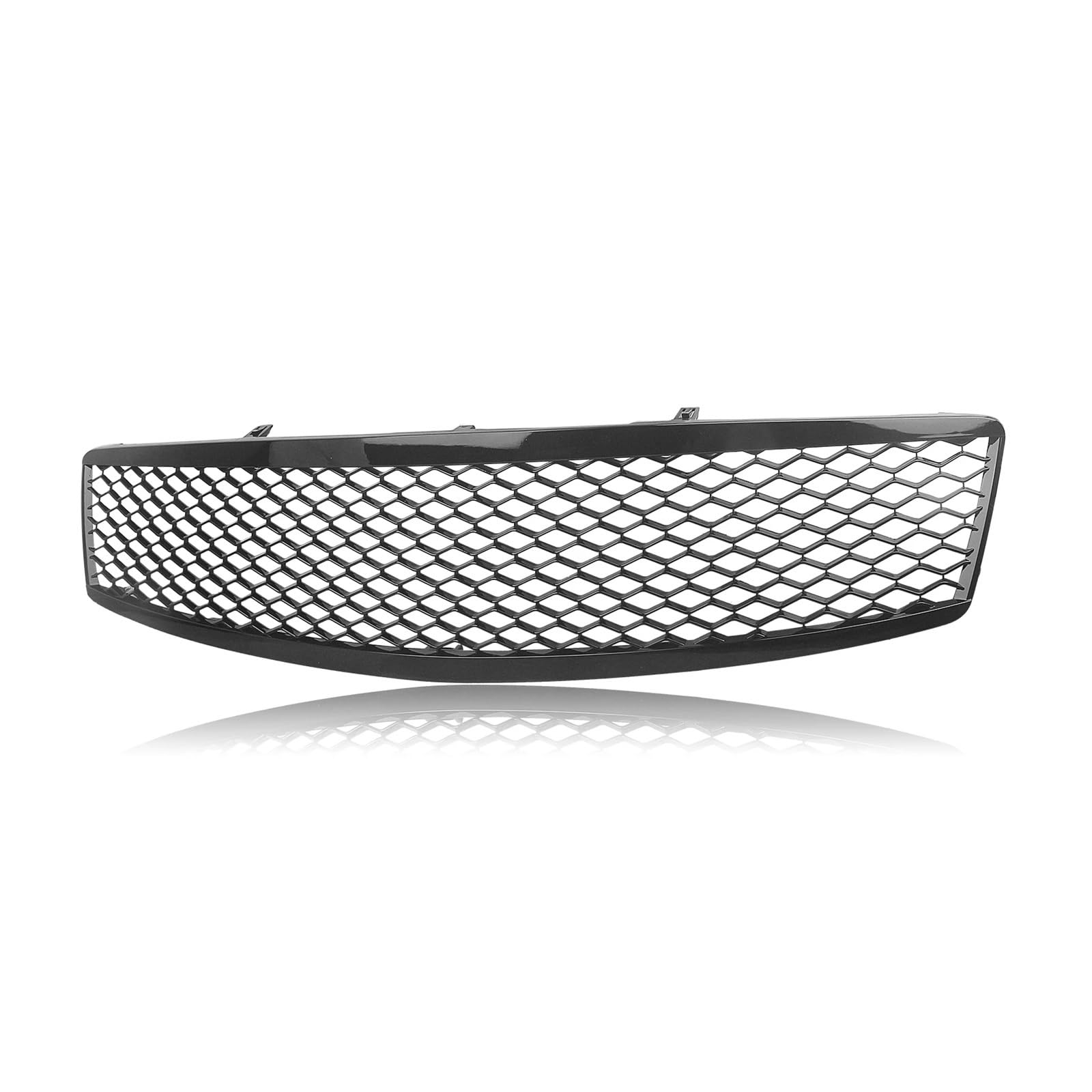 Front Kühlergrille Frontgrill Für Infiniti G35 G37 2007 2008 2009 Limousine 4-türig Matt/schwarz Glänzend Obere Stoßstangenhaube Kühlergitter Renngrills Auto Frontgrill(Glossy Black) von DUDUYANG