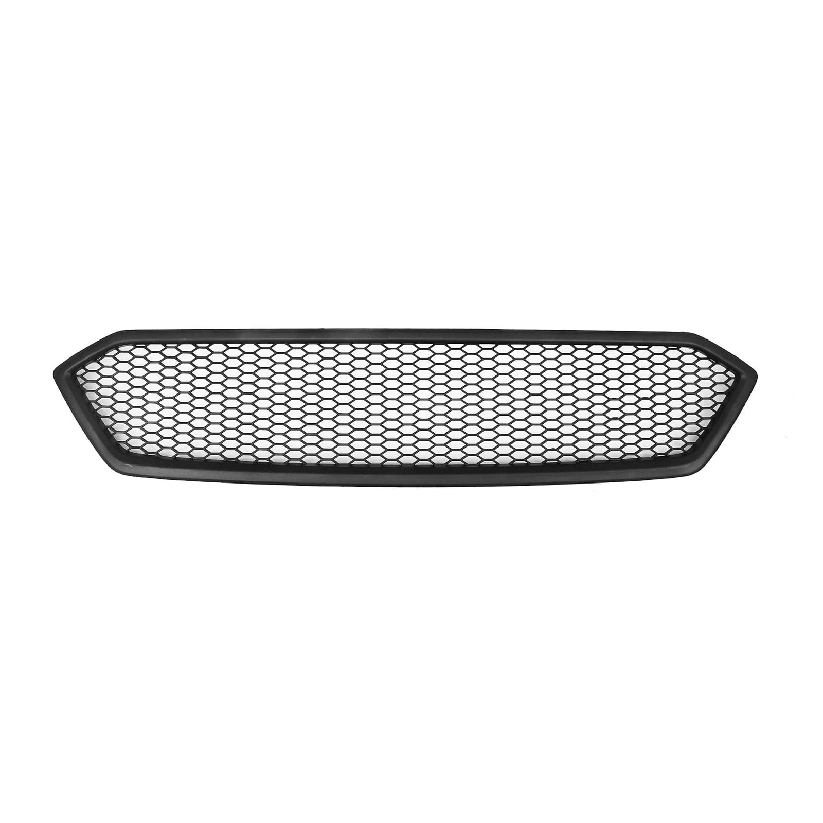 Front Kühlergrille Frontgrill Racing Grill Für Subaru Für Impreza Für WRX Für STI 2018–2021 Kohlefaser-Look/Glanz/Mattschwarz Obere Stoßstangenhaube Netzgitter Auto Frontgrill(Matt-schwarz) von DUDUYANG