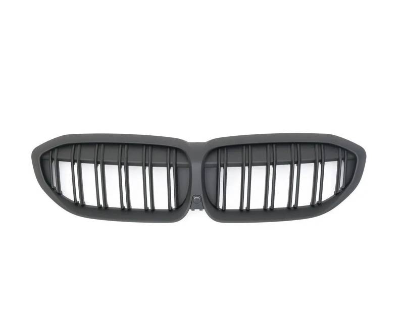 Front Kühlergrille Für 3er G20 G20 G21 G28 2019 2020 2021 2022 Frontstoßstangenhaube Nierengrill Renngitter Ersatz Black Diamond Meteor Style Auto Frontgrill(2 Slat-Matte Black) von DUDUYANG