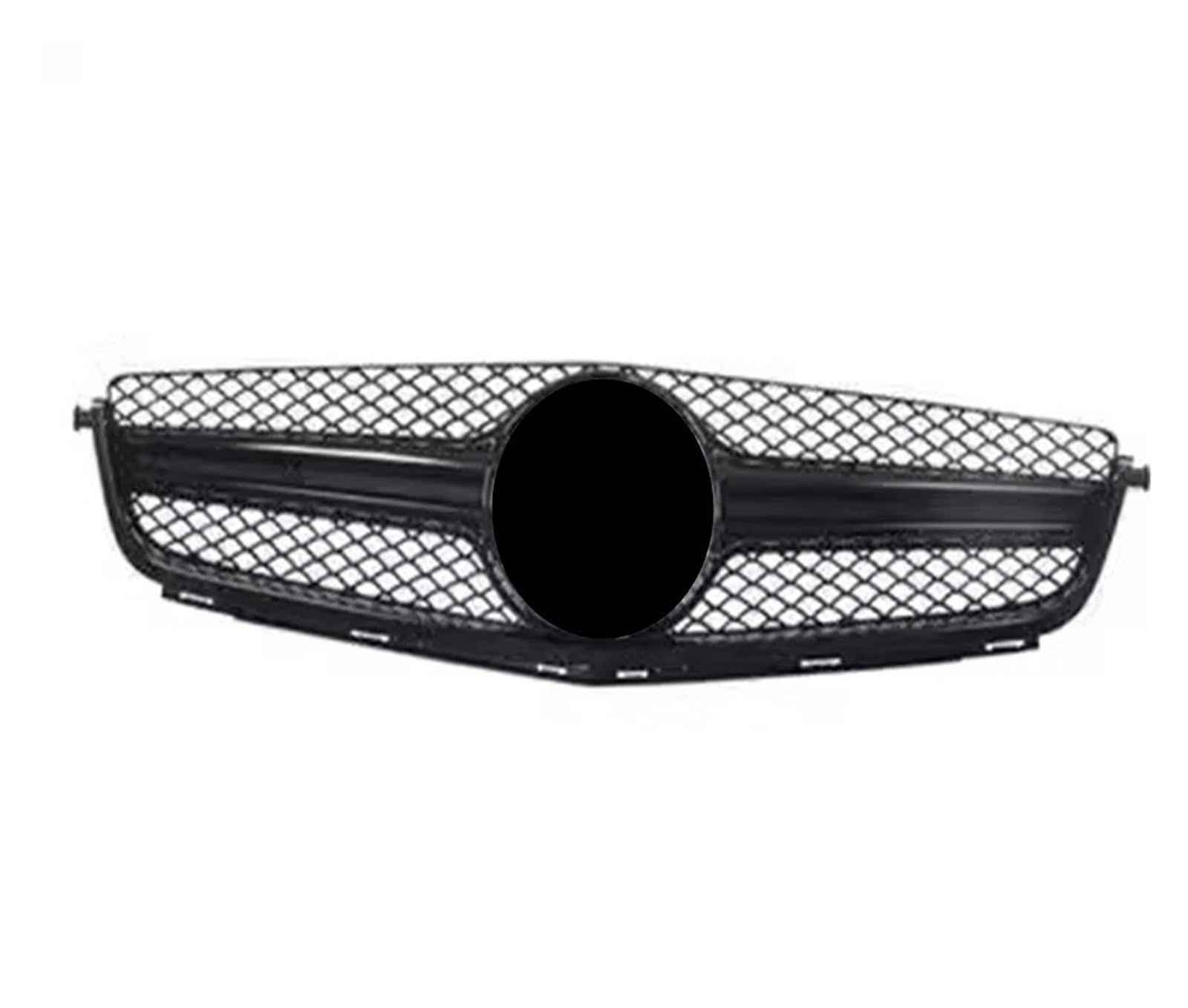 Front Kühlergrille Für Benz C Klasse W204 C63 2007 2008 2009 2010 2011 2012 2013 Auto Vorderen Stoßfänger Grill Kühlergrill Racing Grill Auto Frontgrill(12-18 A) von DUDUYANG