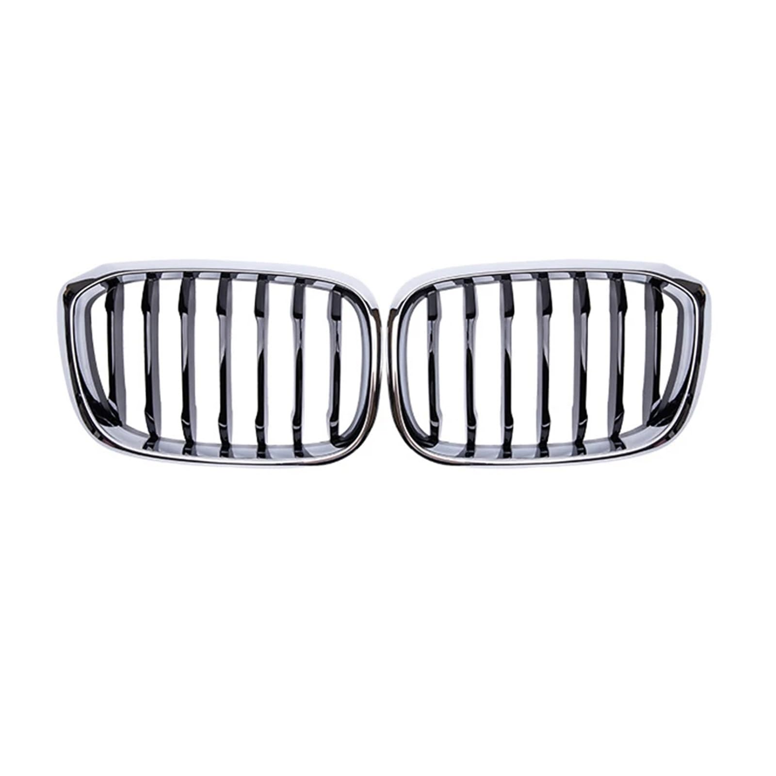 Front Kühlergrille Für Für X3 Für X4 G01 G02 G08 2018 19 20 2021 Chrom Auto Front Grill Stoßstange Niere Grill Gitter Racing Grills Einzelne Lamellen Grille Auto Frontgrill von DUDUYANG