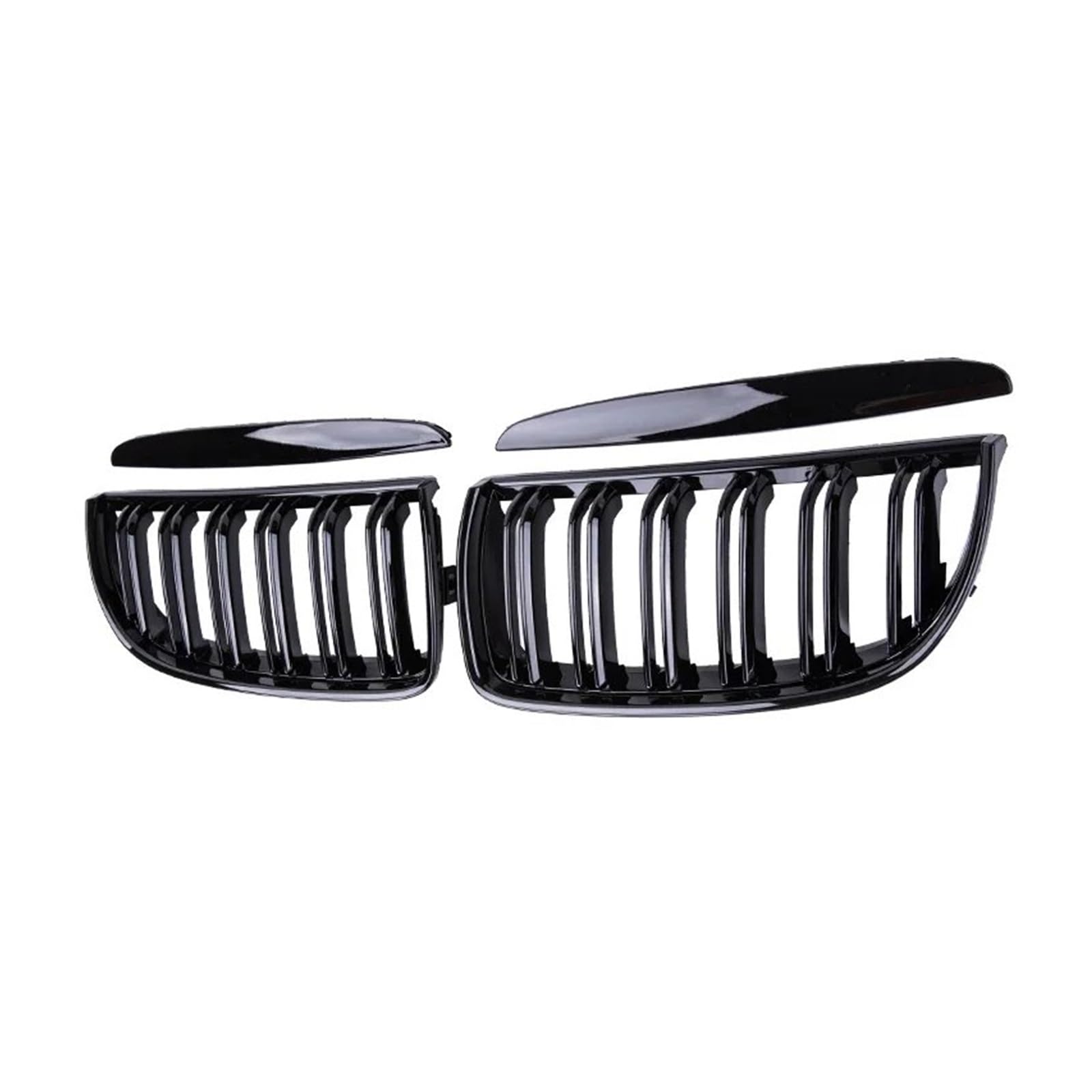 Front Kühlergrille Glänzend Schwarze Auto-Frontstoßstangengitter Für E90 E91 3er-Serie 323I 328I 335I 330I 325I 2005–2008, ABS-Grill, Racing-Grill-Zubehör Auto Frontgrill von DUDUYANG