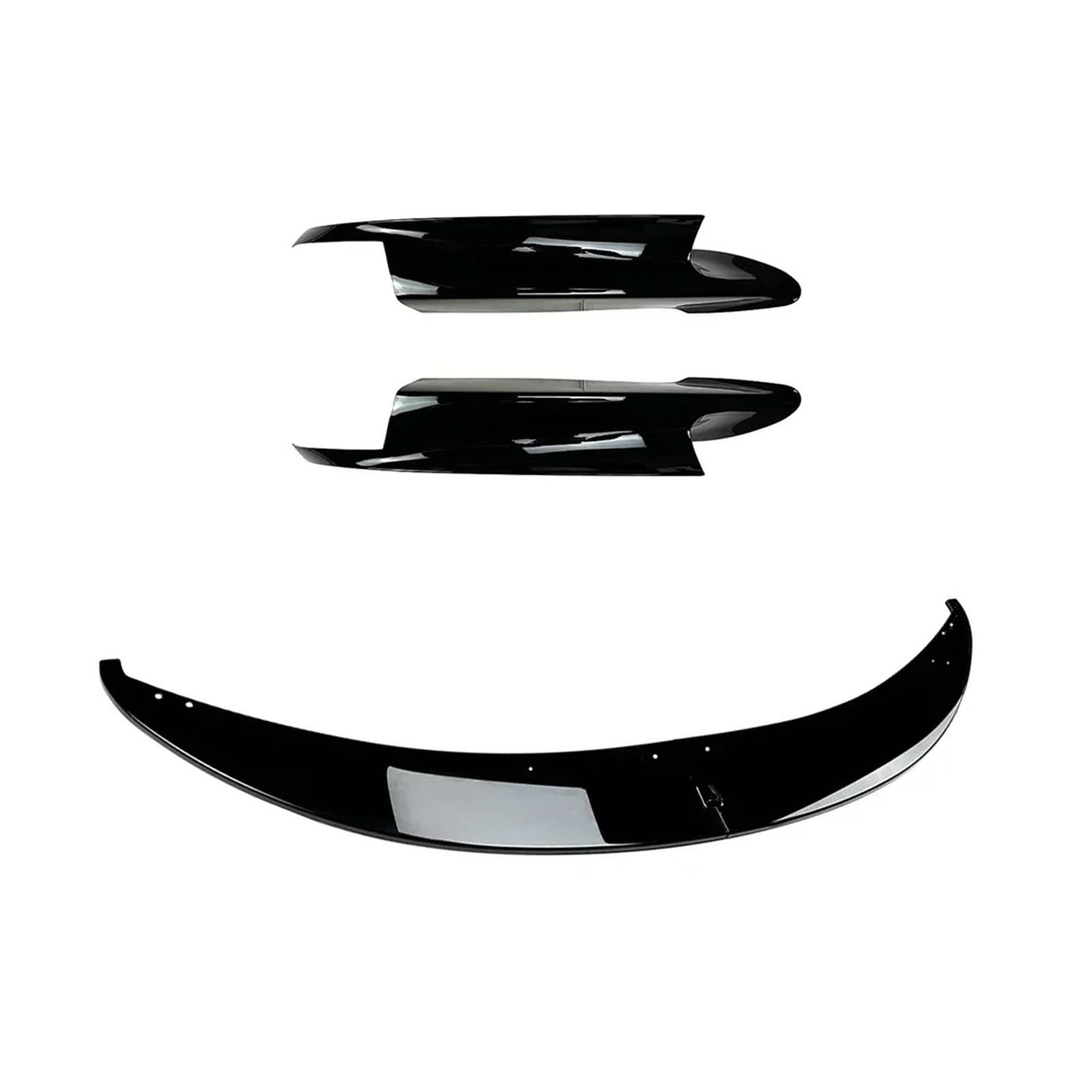 Frontstoßstange 2/4 Stück Für 3er-Serie Für M3 E90 E91 E92 E93 2006–10 11 12 2013 Frontstoßstange Lippe Splitter Diffusor Spoiler Von ABS Gloss Black Body Kit Front Spoiler Lippe(Lip BumperGlossBlack) von DUDUYANG