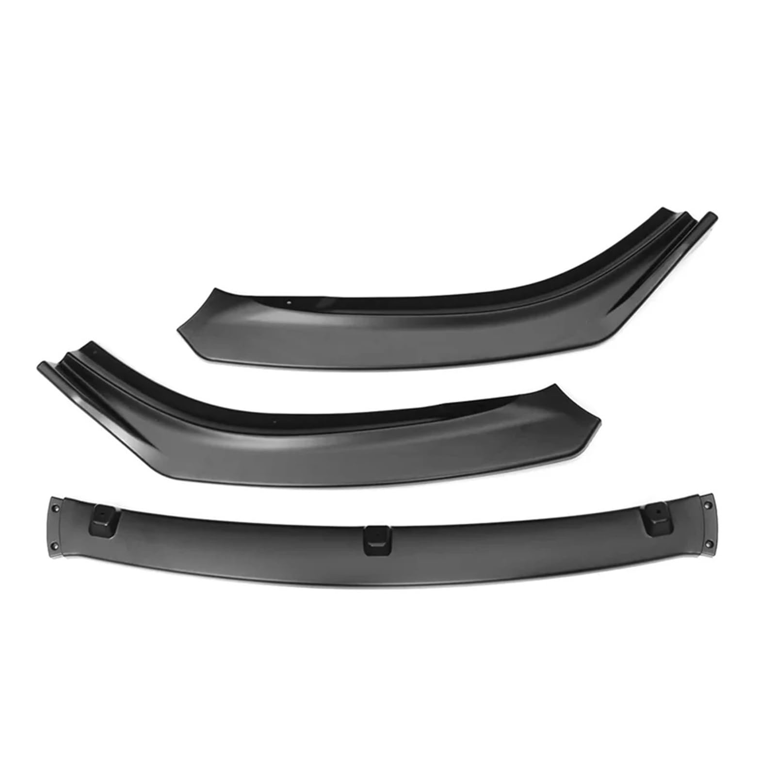 Frontstoßstange 3Pcs Für Mazda 6 Für Atenza 2014 2015 2016 2017 2018 Körper Kit Auto Front Stoßstange Splitter Lip Diffusor Spoiler Schutz Abdeckung Trim Front Spoiler Lippe(Matt-schwarz) von DUDUYANG