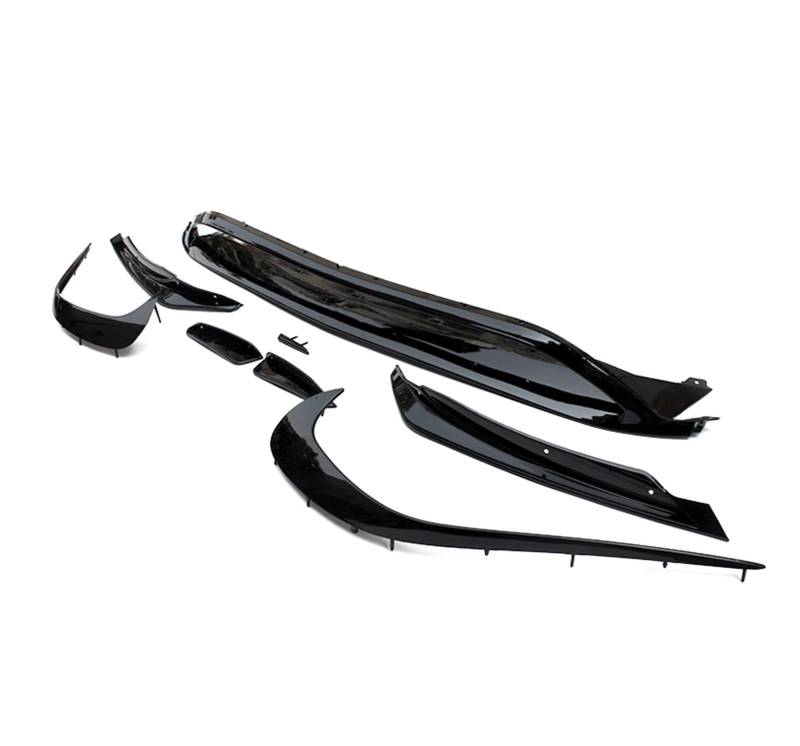 Frontstoßstange ABS Front Lip Spoiler Splitter Canards Auto Styling Stoßstange Zierleisten Dekoration Für Benz EINE Klasse W176 A200 A250 A45 Für AMG 2016 2017 2018 Front Spoiler Lippe von DUDUYANG