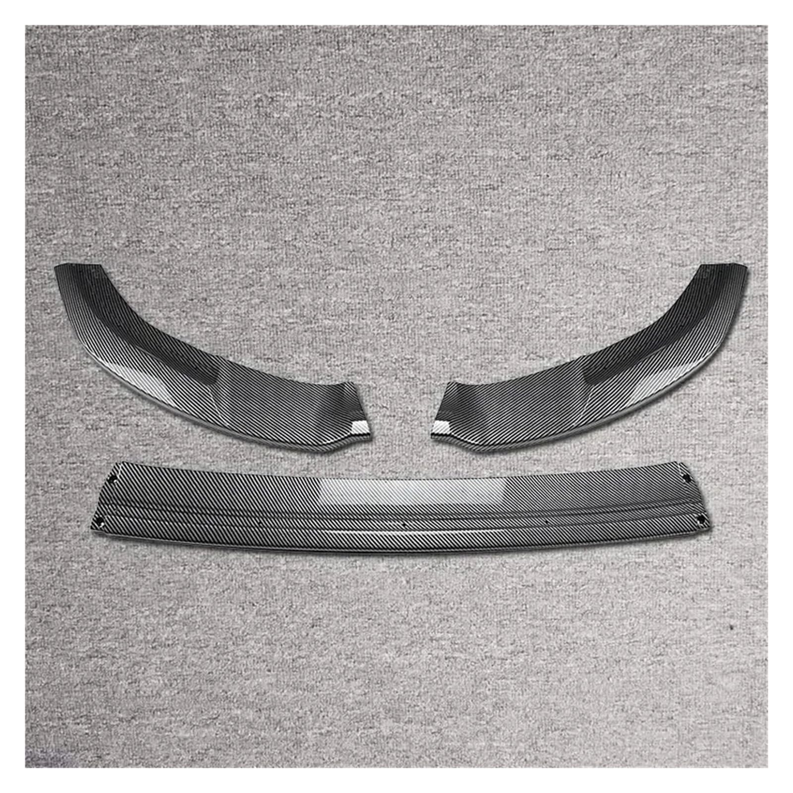 Frontstoßstange Frontschürze Lip Spoiler Splitter Schutz Abdeckung Für VW Für Golf 7 MK 7,5 Für GTI R Für 2012-2014 2015 2016 2017 2018 2019 Auto Body Kits Front Spoiler Lippe(Carbon Look) von DUDUYANG