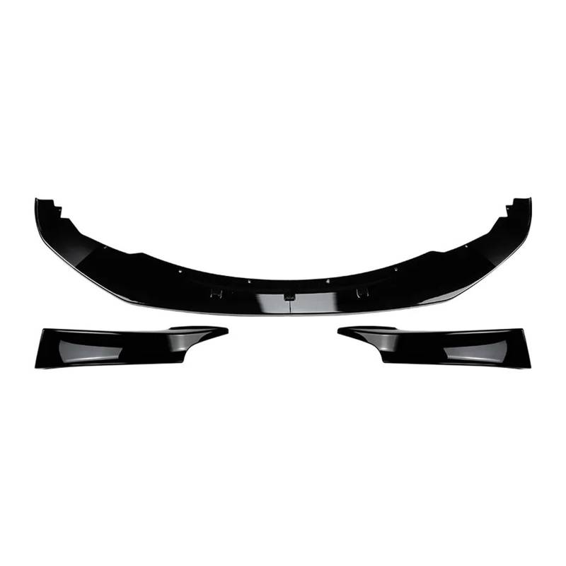 Frontstoßstange Für 1 Serie F20 F21 Für M-Sport Stil 2012 2013 2014 Canard Abdeckung Trim Splitter Front Stoßstange Lip Spoiler Glanz Schwarz Carbon Faser Front Spoiler Lippe(1 Set Gloss Black) von DUDUYANG