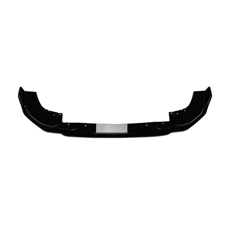 Frontstoßstange Für 2 Serie G42 218i 220i 220d 230i Für Coupe Für Sport 2022 2023 2024 Auto Front Lip Splitter Diffusor Körper Kit Spoiler Trim Front Spoiler Lippe(Gloss Black) von DUDUYANG