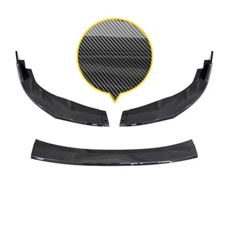 Frontstoßstange Für Corolla Für Amerikanischen 2019 2020 Frontschürze Spoiler Schutz Platte Lip Body Kit Splitter Carbon Oberfläche Dekorative Streifen Schaufel Front Spoiler Lippe(Carbon Surface) von DUDUYANG