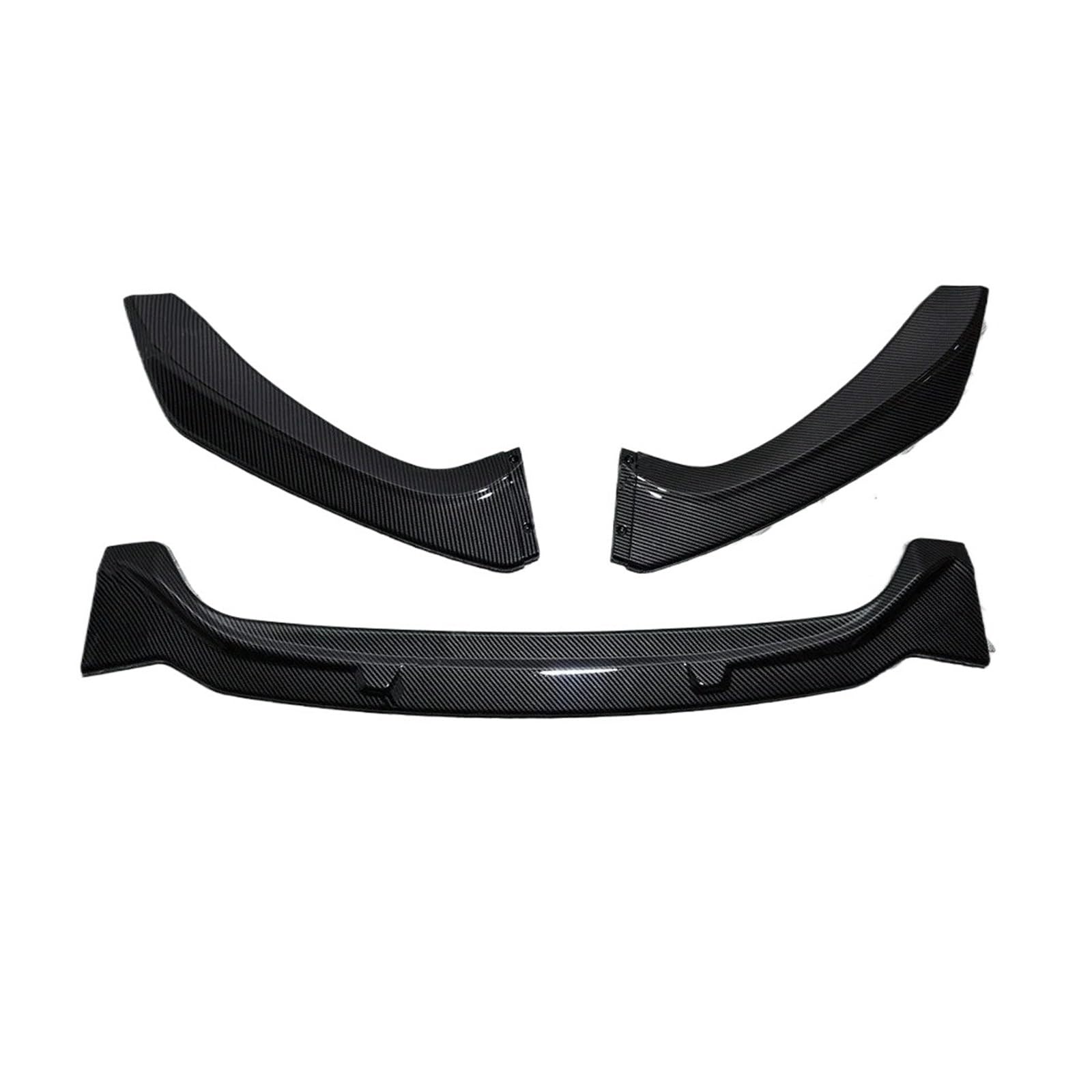 Frontstoßstange Für F20 F21 118i 120d 120i M135i M140i 2015-2019 Für LCI Bodykit Sport Stil Frontschürze Lip Spoiler Splitter Diffusor Front Spoiler Lippe(Carbon Look) von DUDUYANG