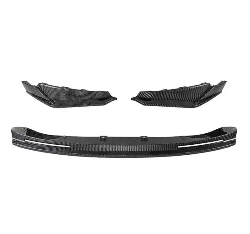 Frontstoßstange Für G80 Für M3 Für M4 G82 2021 2022 2023+ Glanz Schwarz Frontschürze Lip Spoiler Diffusor Splitter Körper Kit Schürzen Abdeckung Schutz Trim Front Spoiler Lippe(Carbon Look) von DUDUYANG