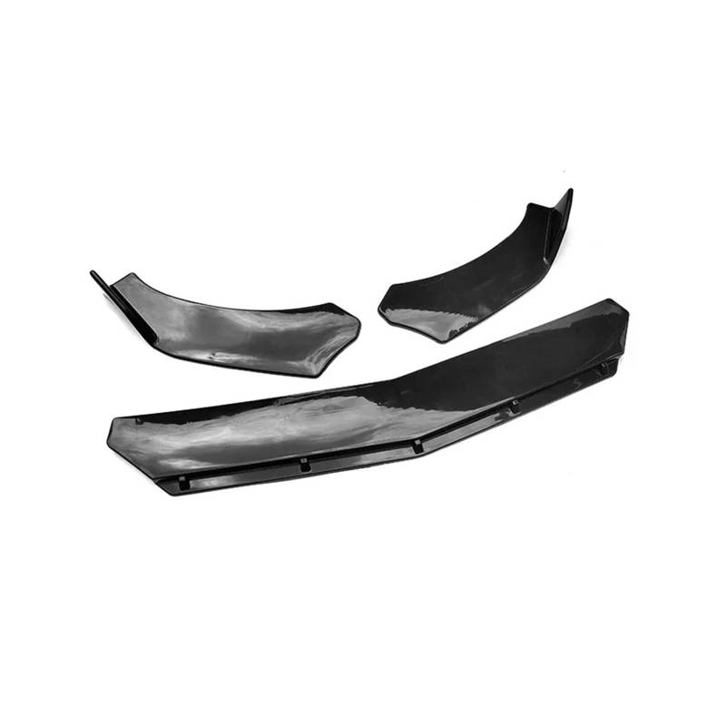 Frontstoßstange Für HAVAL Für H6 Für H4 Splitter Carbon Malerei Frontschürze Spoiler Diffusor Rock Körper Kit Lip Front Spoiler Lippe(Gloss Black) von DUDUYANG