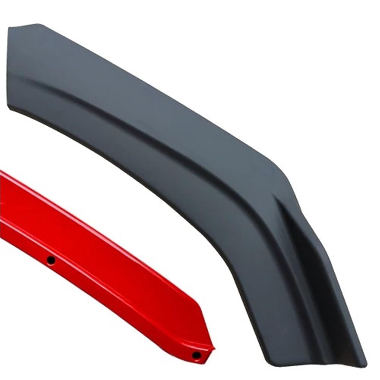 Frontstoßstange Für Kia Für Optima K5 2014 2015 2016 2017 Frontschürze Spoiler Schutz Platte Lip Body Kit Carbon Oberfläche Kinn Schaufel Front Spoiler Lippe(Matte Black-red) von DUDUYANG