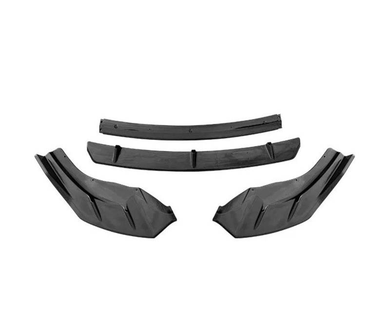 Frontstoßstange Für Morris Für Garagen 7 2023 2024 Splitter Auto Körper Kit Front Röcke Stoßstange Lip Spoiler Zubehör Verwandeln Stil Front Spoiler Lippe(Type A Glossy Black) von DUDUYANG