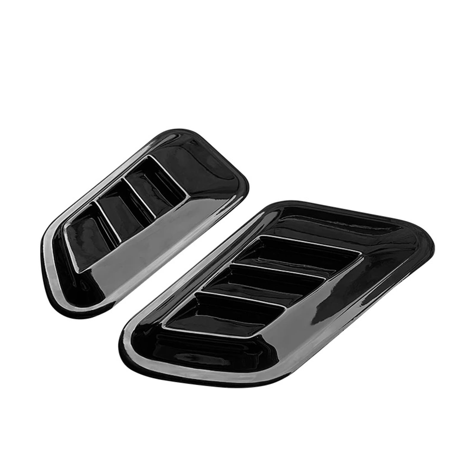 Frontstoßstange Für VW Für Scirocco 2009 10 11 12 13 14 15 2016 Vent Dekorative Air Flow Intake Motorhaube Haube Scoop Abdeckung Langlebiges Und Praktisches Zubehör Front Spoiler Lippe(Gloss Black) von DUDUYANG