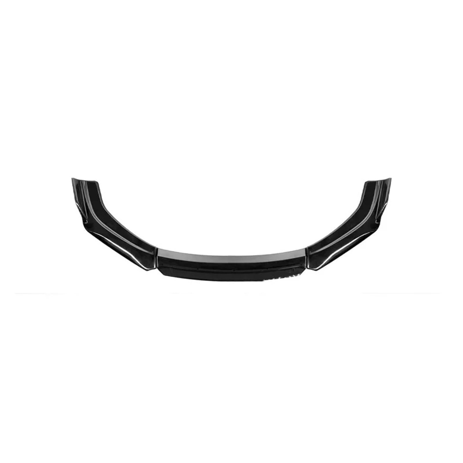 Frontstoßstange Helle Schwarze Auto-Frontlippe Stoßstange Spoiler Diffusor Karosseriemodifikation Kollisions- Und Kratzfestigkeit Externes Zubehör Front Spoiler Lippe(Black Blackhead) von DUDUYANG