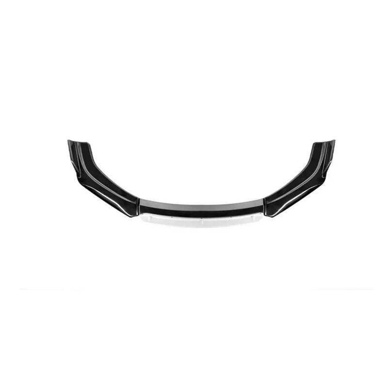 Frontstoßstange Helle Schwarze Auto-Frontlippe Stoßstange Spoiler Diffusor Karosseriemodifikation Kollisions- Und Kratzfestigkeit Externes Zubehör Front Spoiler Lippe(Black Whitehead) von DUDUYANG