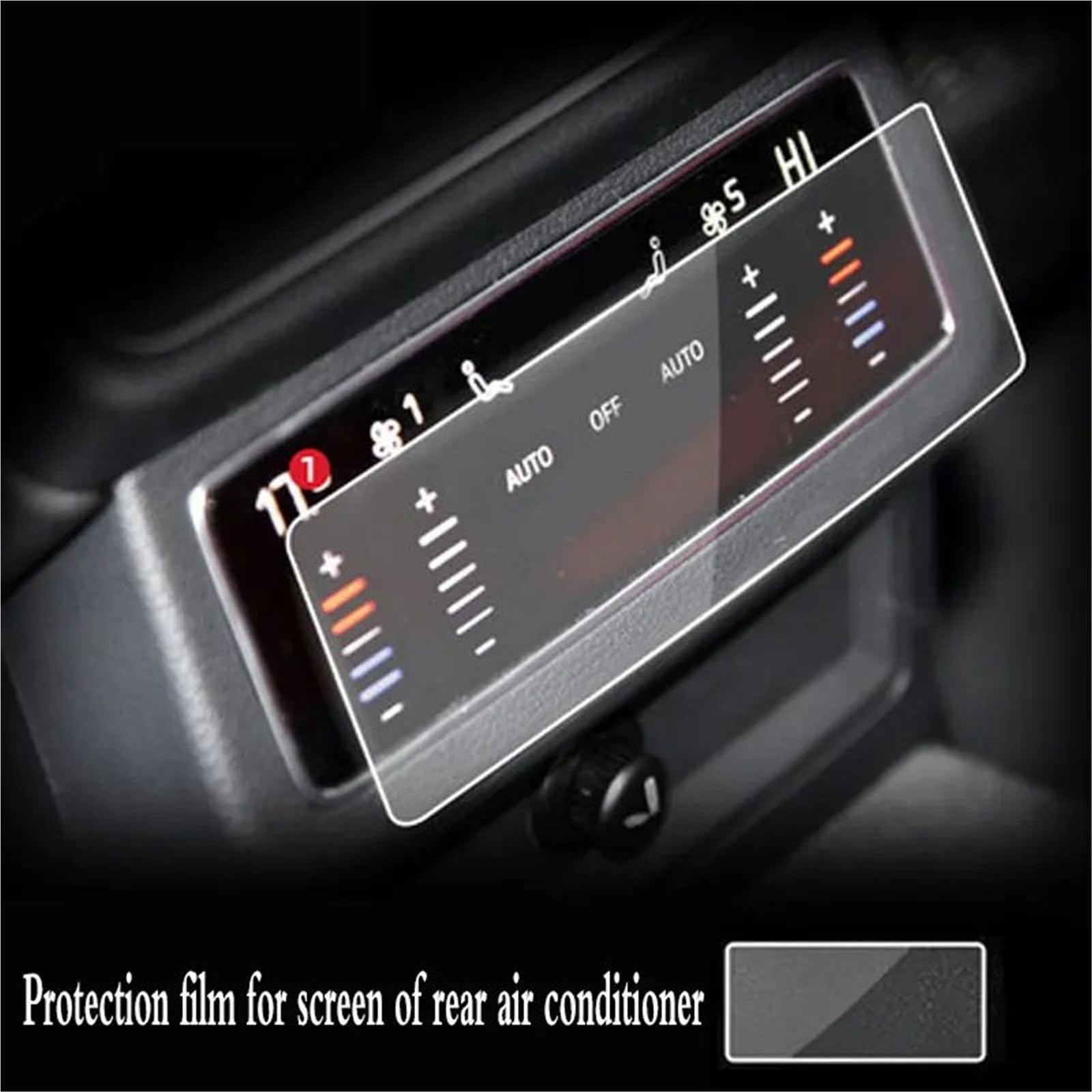 GPS-Displayschutz Für A6 Für A7 2019 2020 Auto GPS Navigation Screen Protector Auto Innen Bildschirm Schützen Zubehör Gehärtetem Glas Film Displayschutzfolie(Air Conditioner) von DUDUYANG