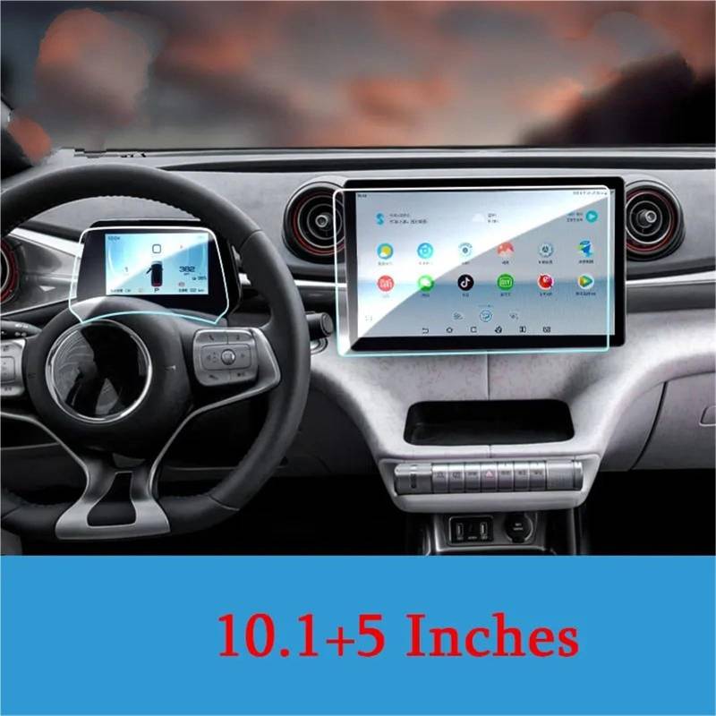 GPS-Displayschutz Für BYD Für ATTO 1 Für Dolphin Für EA1 2022 2023 Zubehör Auto Styling Auto Navigation Screen Protector Schutz Film Displayschutzfolie(10.1and 5inches) von DUDUYANG