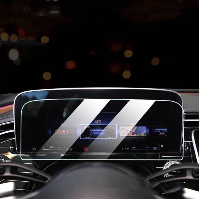 GPS-Displayschutz Für Benz Für E-Klasse Für E260L Für E300L 2024 Screen Protector Navigator Schutz Gehärtetes Glas Film Auto Aufkleber Zubehör Displayschutzfolie(Instrument) von DUDUYANG