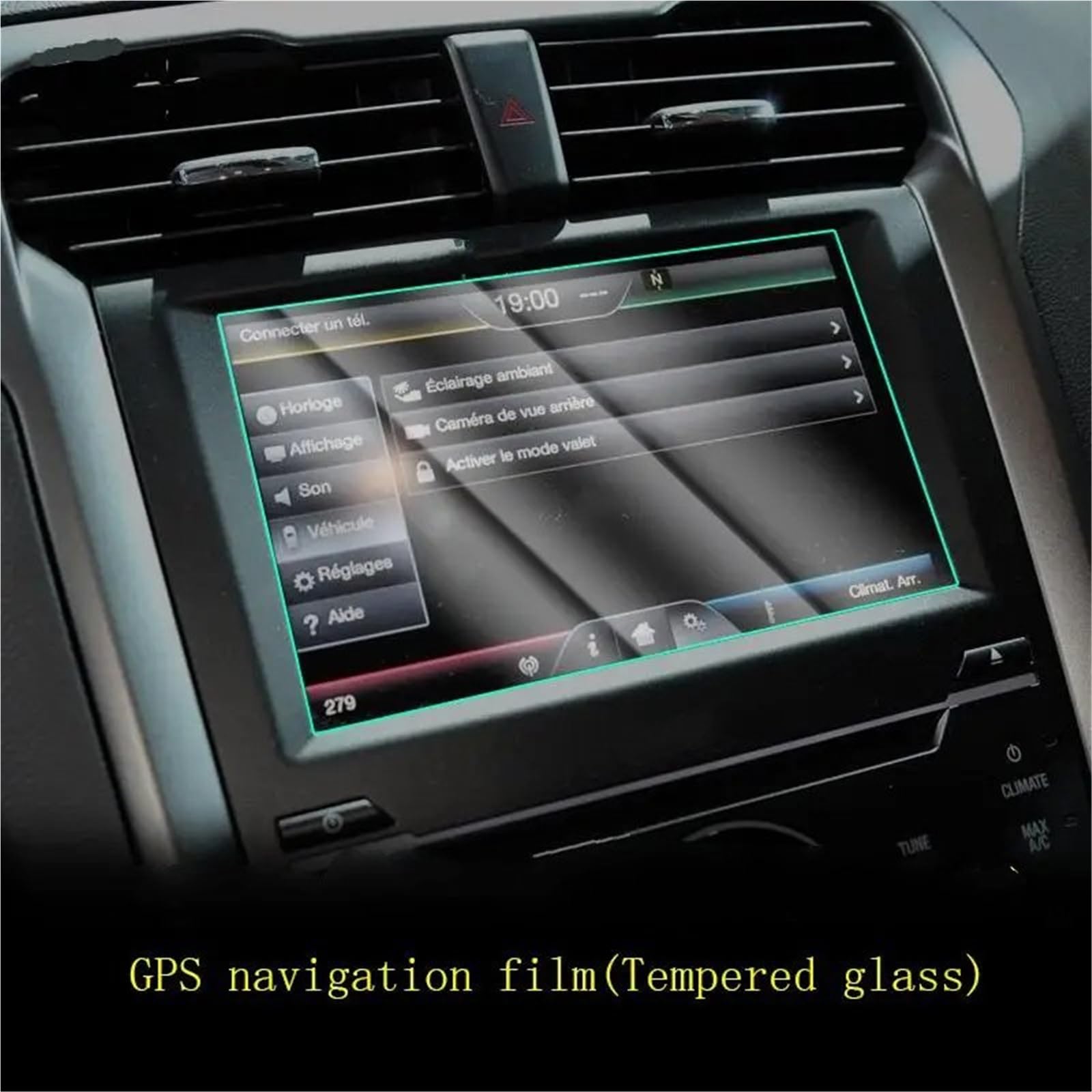 GPS-Displayschutz Für Ford Für Fusion Für Mondeo 2013 2014 2015 2016 2017-2019 Auto GPS Navigation Film LCD Bildschirm Gehärtetem Glas Schutz Film Anti-Scratch Film Displayschutzfolie von DUDUYANG