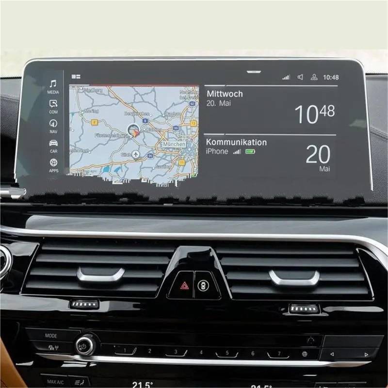 GPS-Displayschutz Für G30 Für G31 Für Series5 2021 2022 12,5 Zoll Auto GPS Navigation Film Anti-Scratch Zubehör Gehärtetem Glas Screen Protector Displayschutzfolie von DUDUYANG