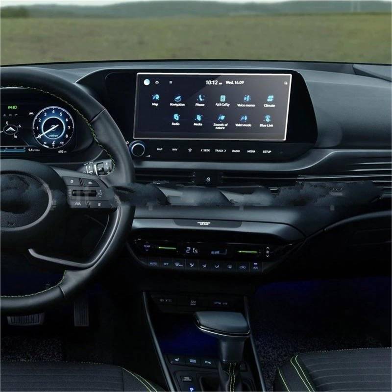 GPS-Displayschutz Für Hyundai Für I20/N Linie/Aktive 2021 2022 2023 10,25 Zoll Auto Navigation Screen Protector Display Gehärtetem Glas Schutz Film Displayschutzfolie von DUDUYANG