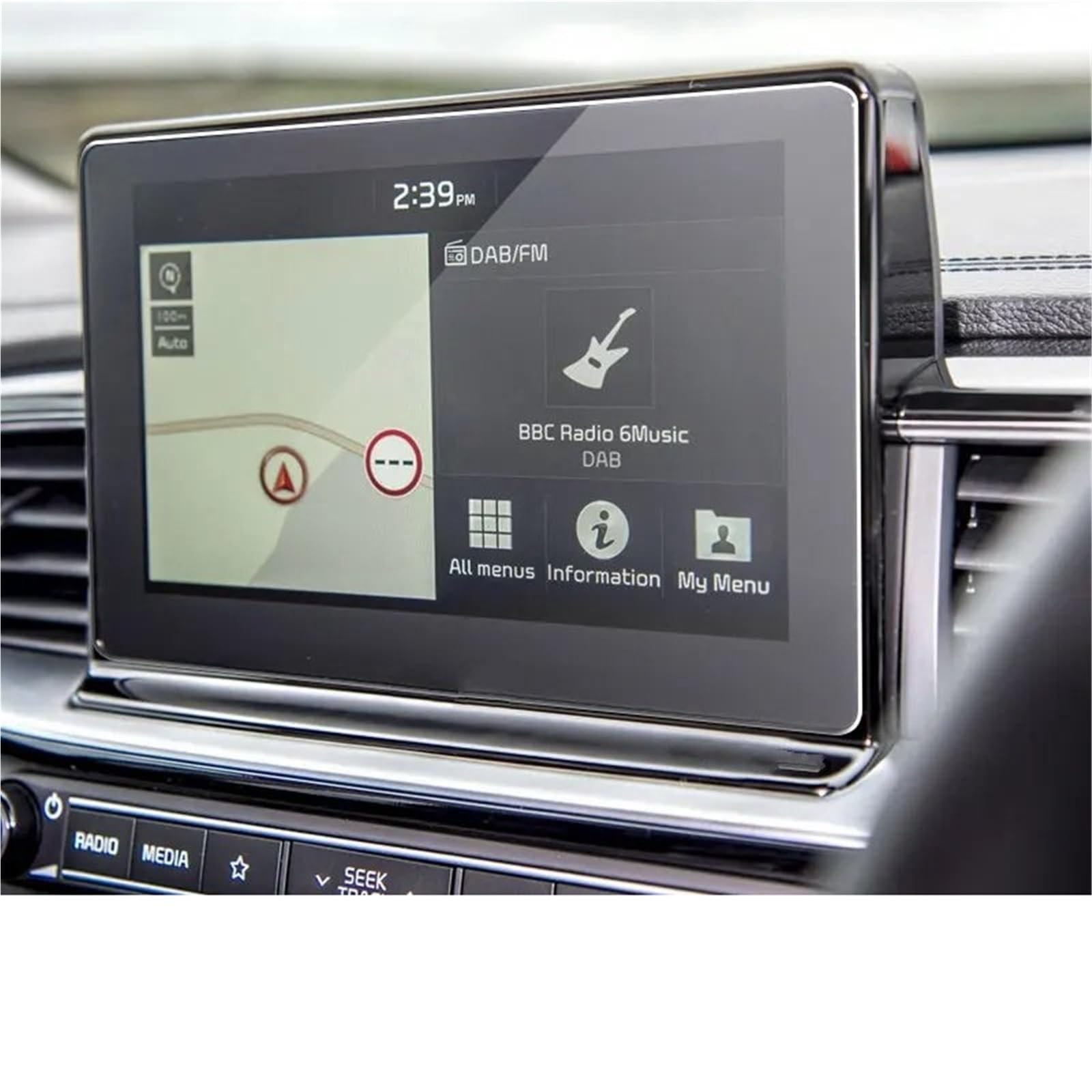 GPS-Displayschutz Für Kia Für Ceed CD GT 2019 2020/Telluride 8 Zoll Auto Navigation Screen Protector Auto Innen Zubehör Gehärtetem Glas Film Displayschutzfolie von DUDUYANG