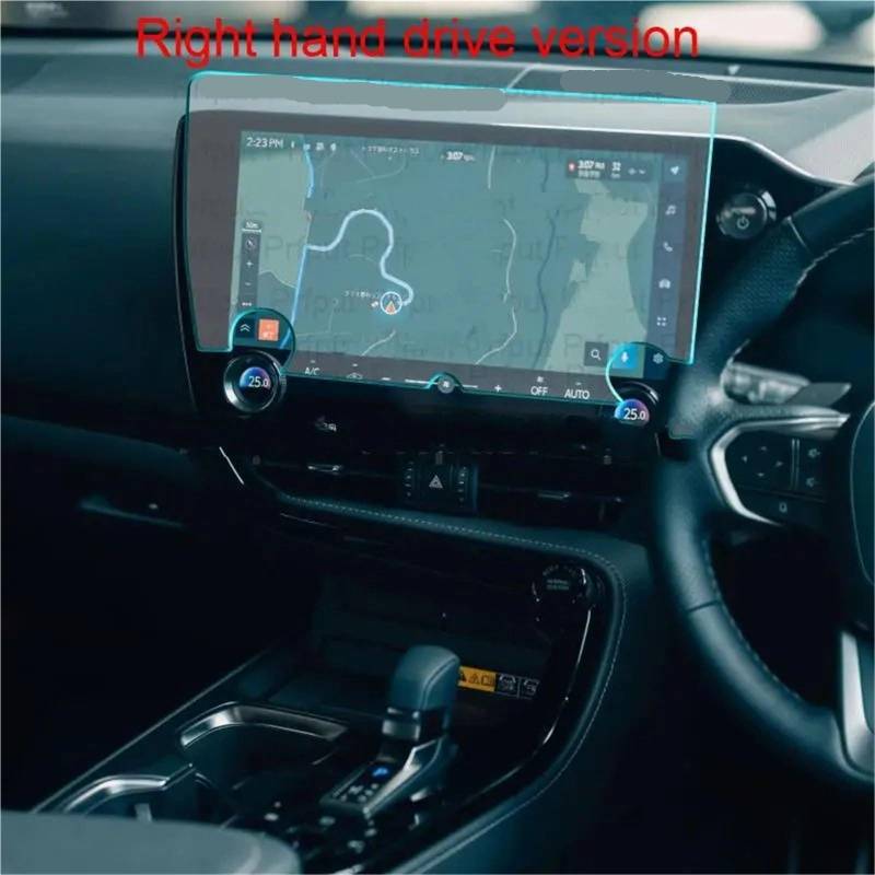 GPS-Displayschutz Für Lexus NX Für NX450H Für NX350 Für NX250 Für NX350H 2022 Auto Radio GPS Auto Infotainment Bildschirm Aufkleber Gehärtetem Glas Film Schutz Displayschutzfolie(14 inch RHD) von DUDUYANG