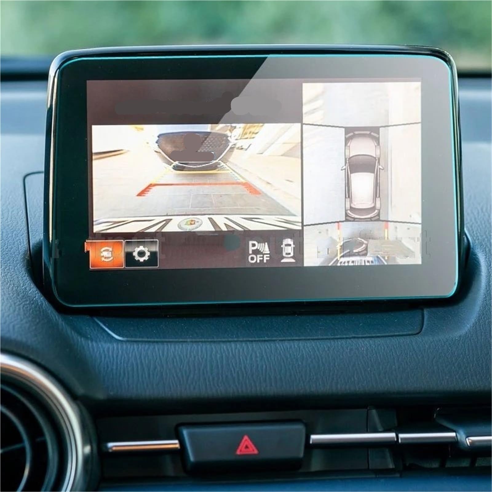 GPS-Displayschutz Für Mazda 2 2020 Autoradio-Navigationsdisplay Aus Gehärtetem Glas Displayschutzfolie von DUDUYANG